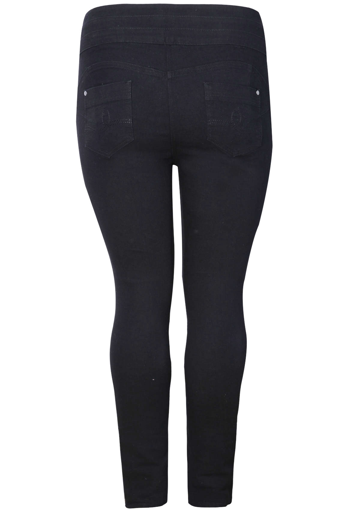 black highwaisted jeans