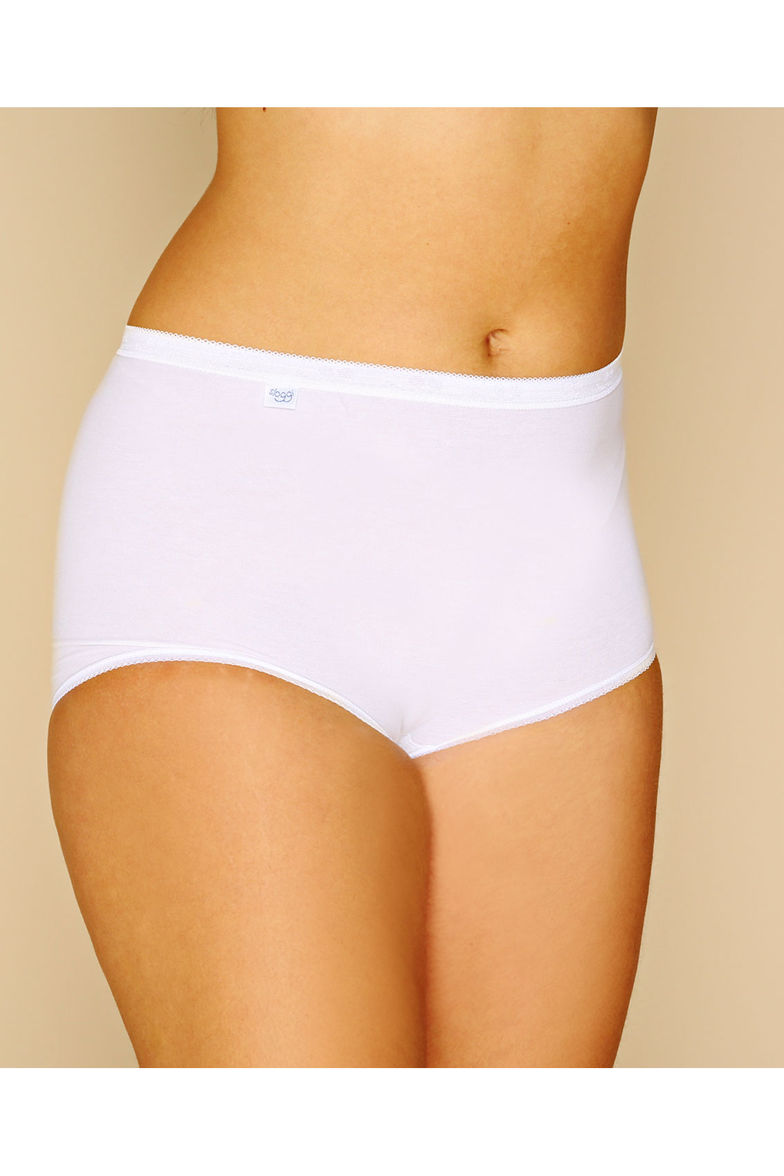 Sloggi White Basic Maxi Briefs Pack Plus Size