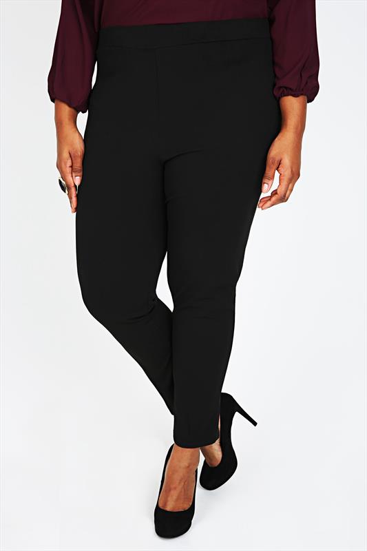 black stretch jersey