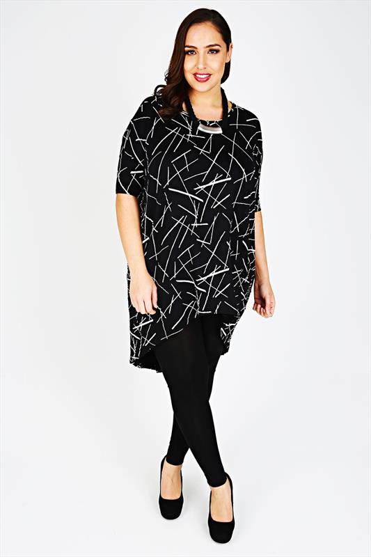 dipped hem top plus size