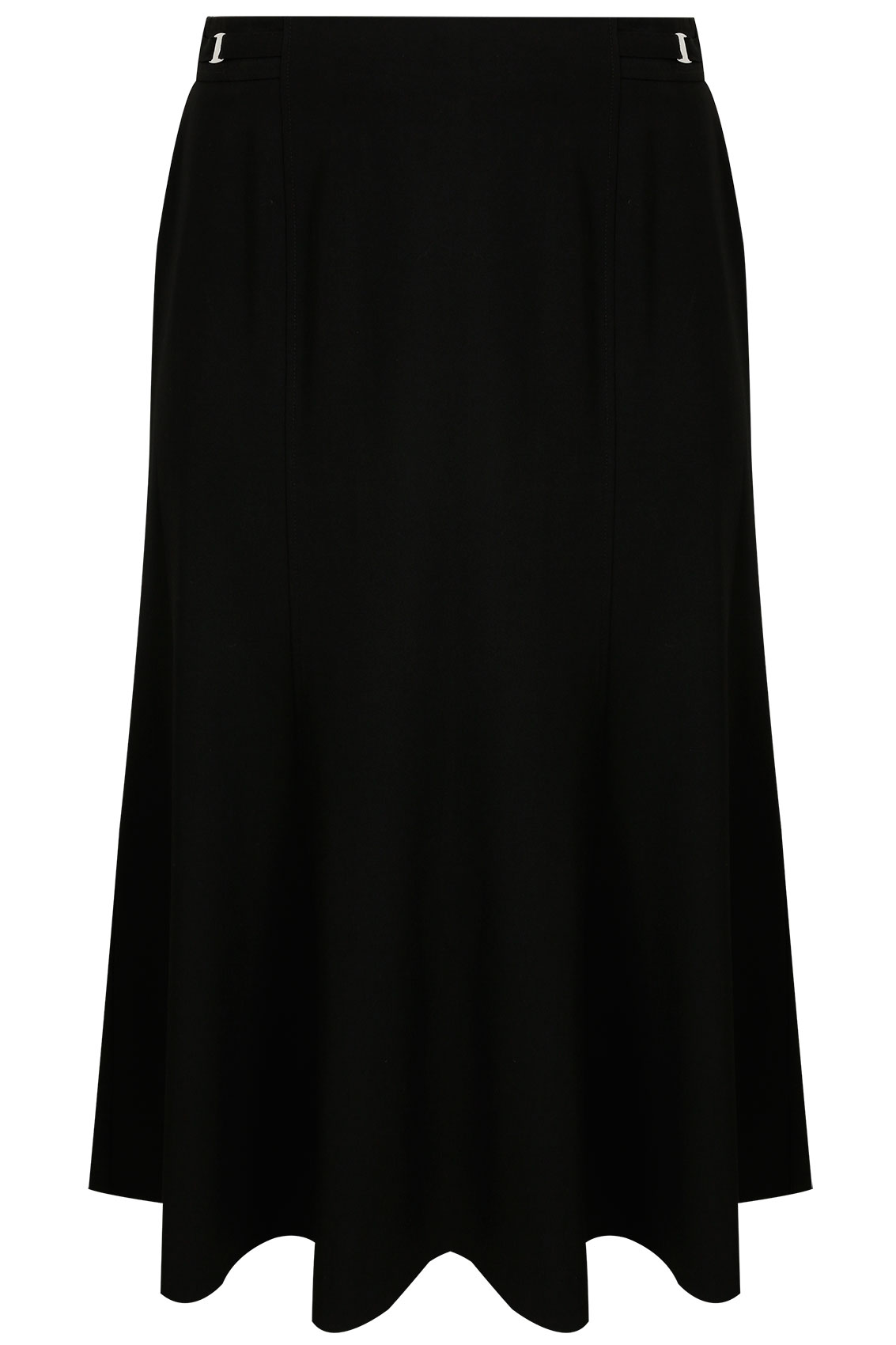 black fit and flare