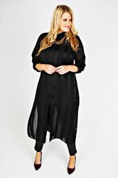 maxi length shirt