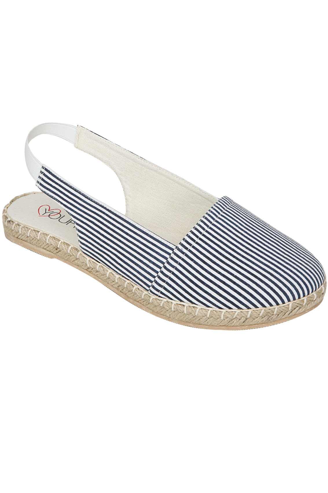 navy slingback espadrilles