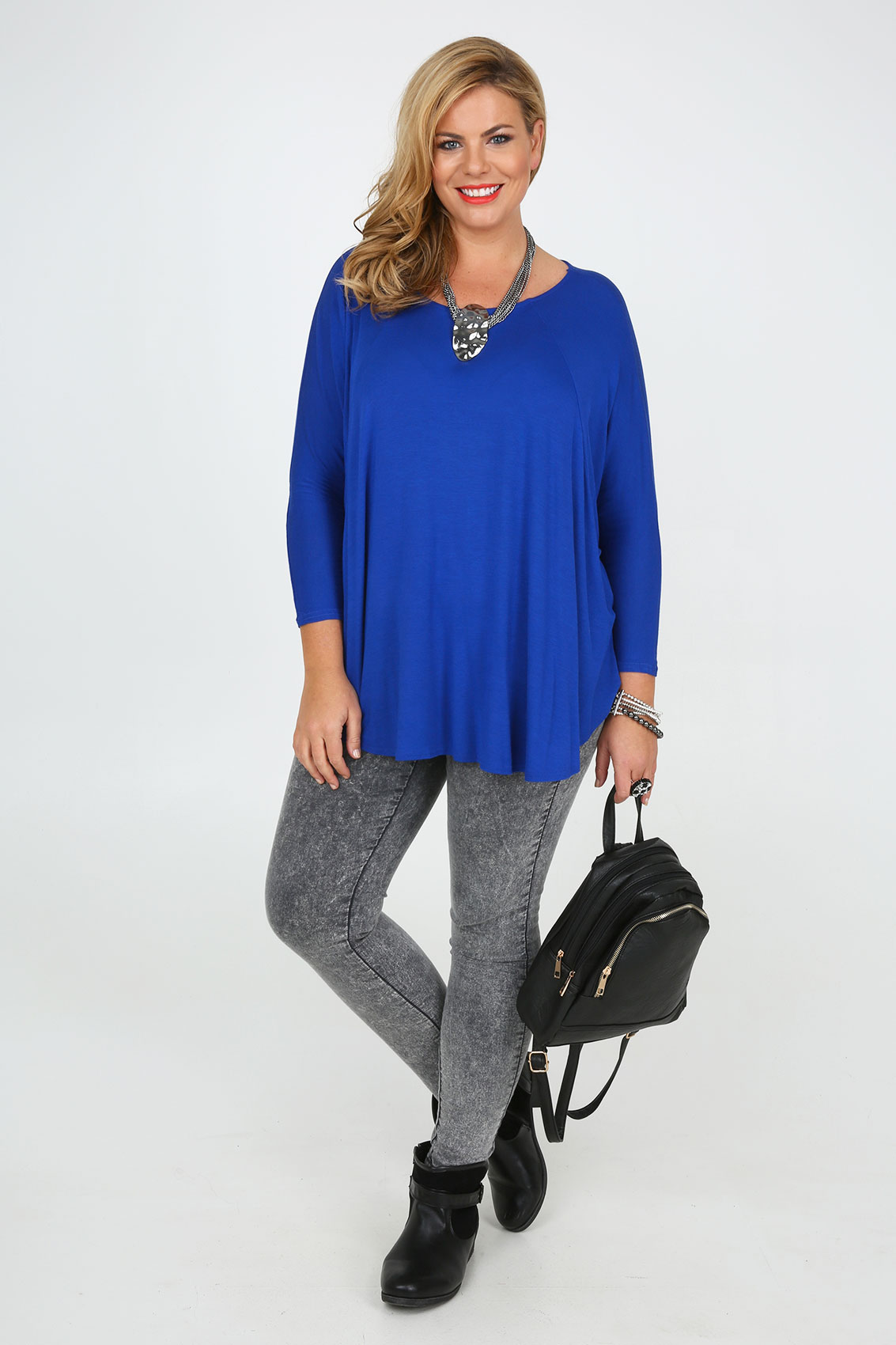 cobalt blue ladies tops uk