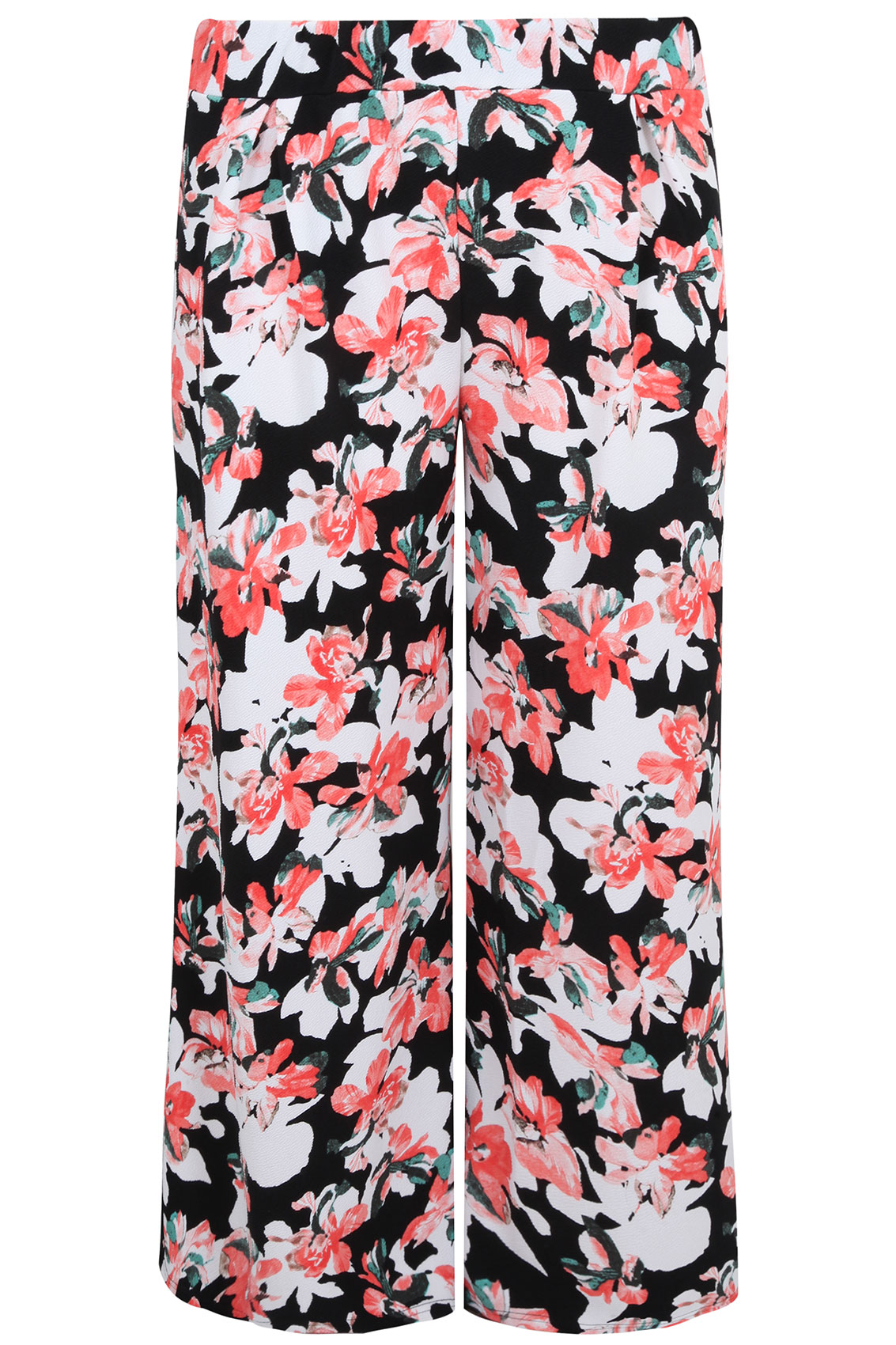 pink floral trousers